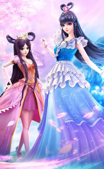 最让人陶醉的叶罗丽海报图，王默和罗丽公主美到无可挑剔