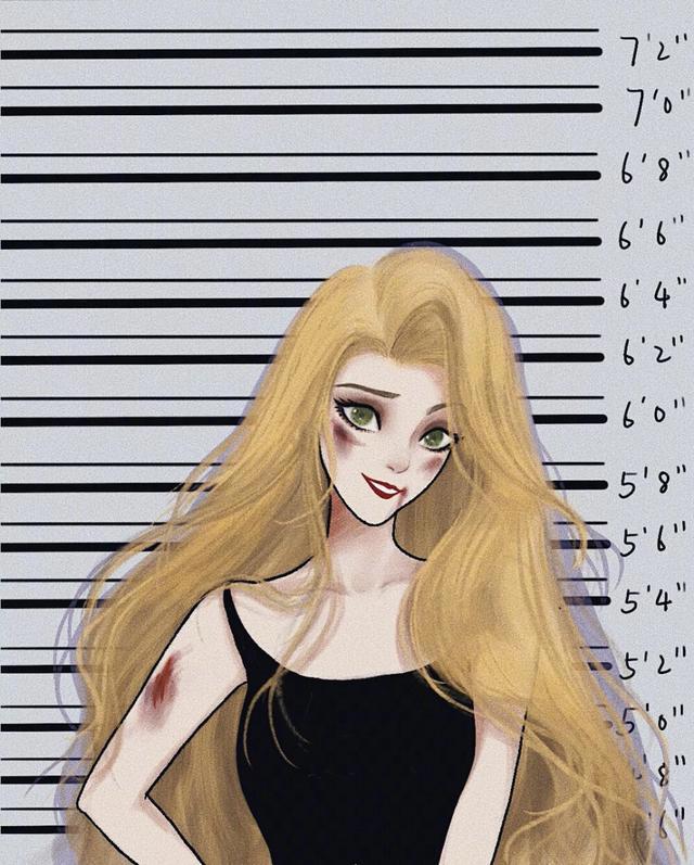 “不良”风的迪士尼公主来袭，木兰化身功夫少女，艾莎成黑道女王
