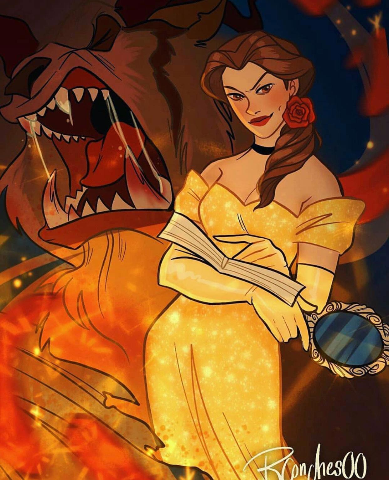 “反派”迪士尼公主：灰姑娘翻身当恶妹，小美人鱼开启猎杀模式