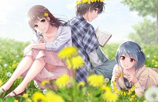 《家有女友》结局遭网友热议，作者表示这是纯爱三角恋，没想到吧