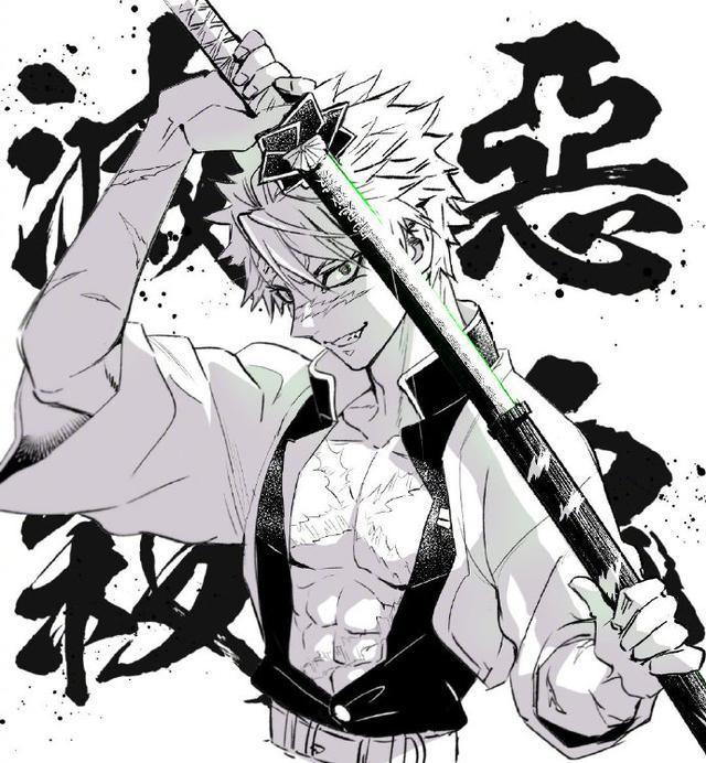 大佬出手就是不一样，漫画家画了鬼灭之刃同人，这猪猪太帅了