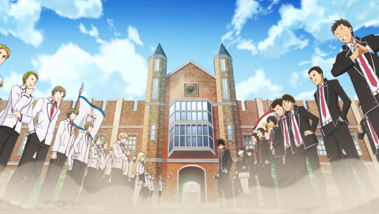 男女主角表面上是敌人，暗地里却悄悄成了情侣，这部恋爱番有点甜