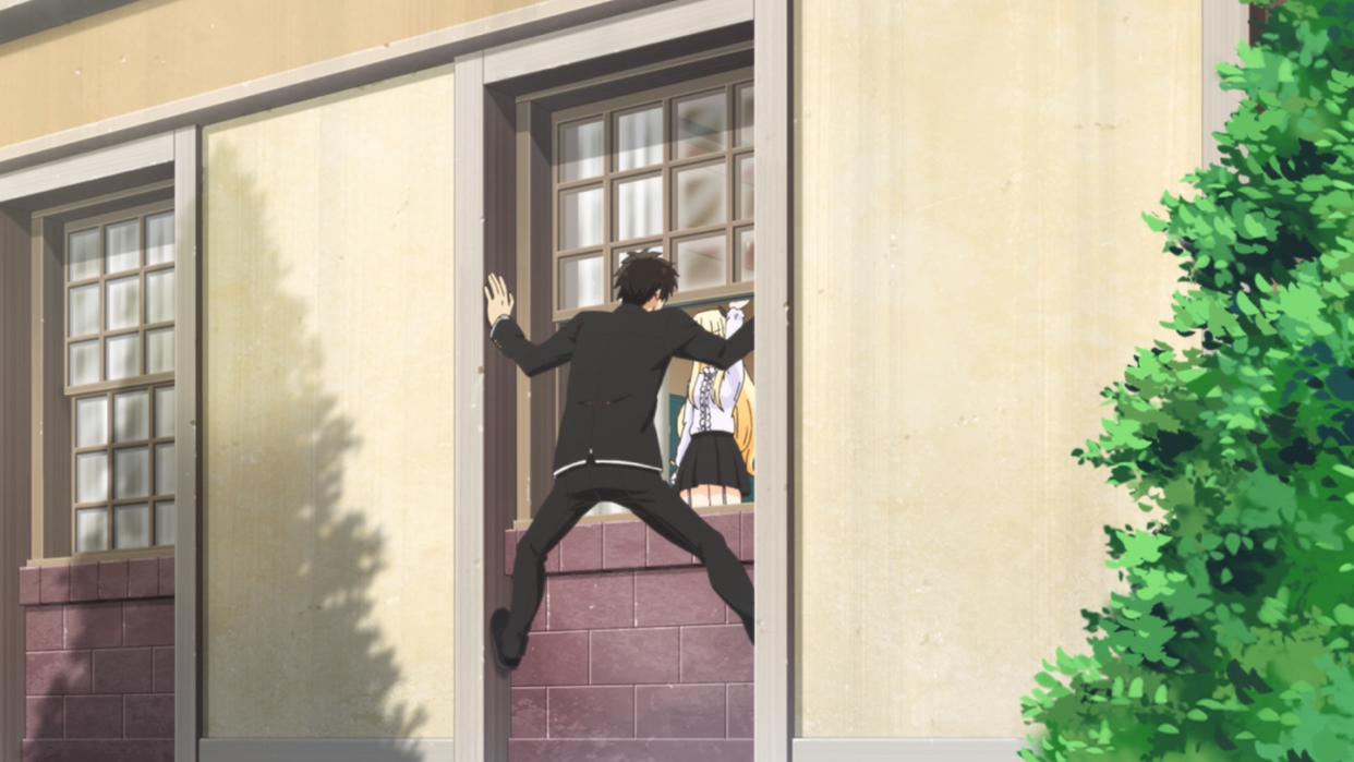 男女主角表面上是敌人，暗地里却悄悄成了情侣，这部恋爱番有点甜