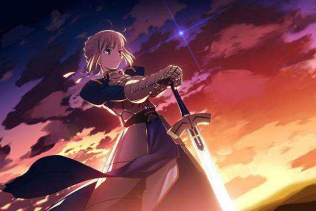 动漫中的吃货妹子，Saber：我这才不是吃饭，这是“补充魔力”！