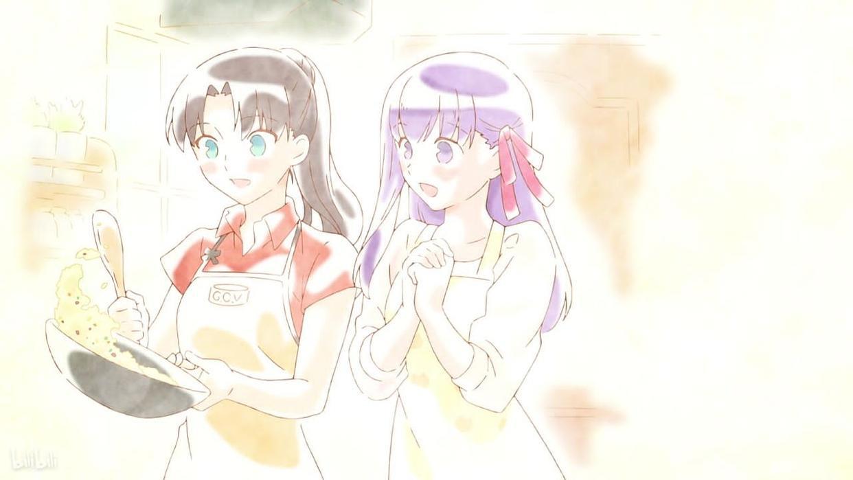 独属于Fate的治愈小屋，动漫与文化的结合，卫宫家今天的饭真香！