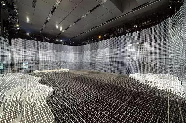 松下投影精彩案例海洋与天空的奇遇如海·空间