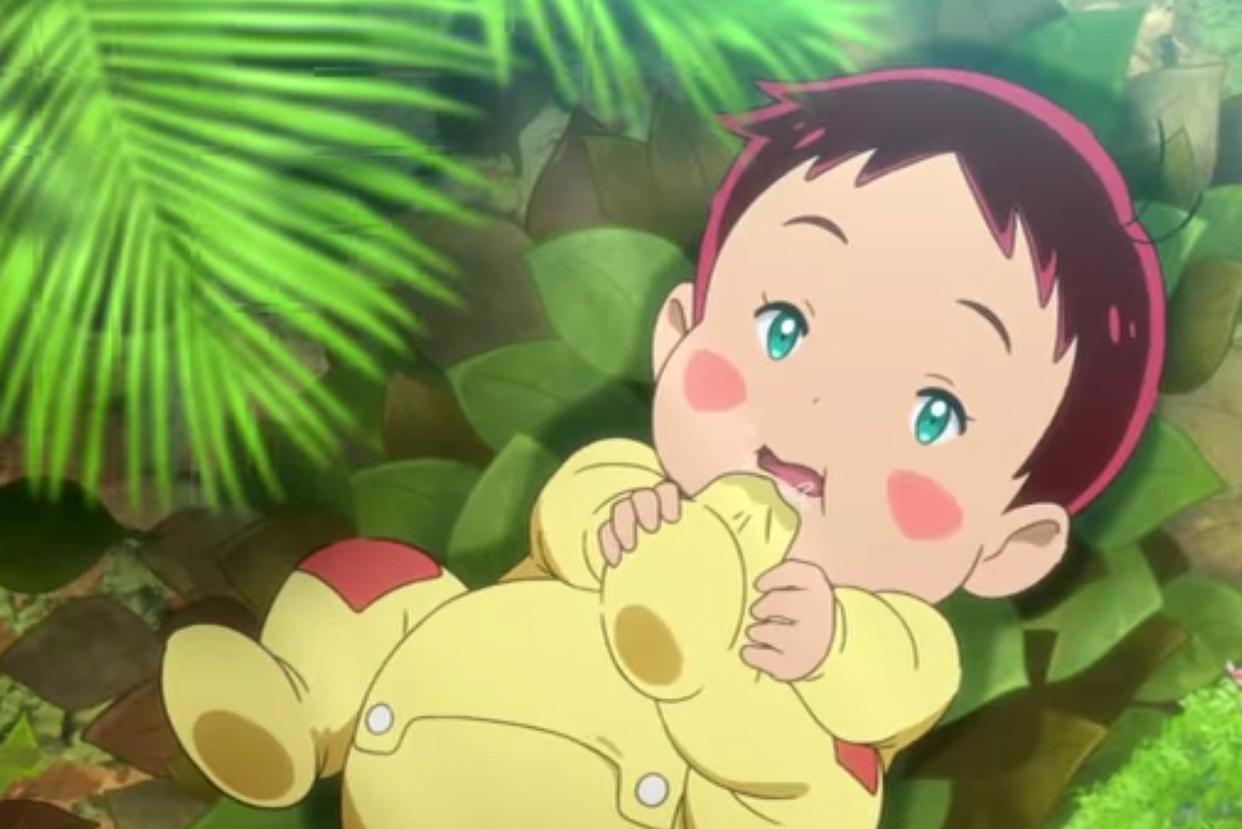 2020年《精灵宝可梦》剧场版，被宝可梦养大的人类小孩儿：可可