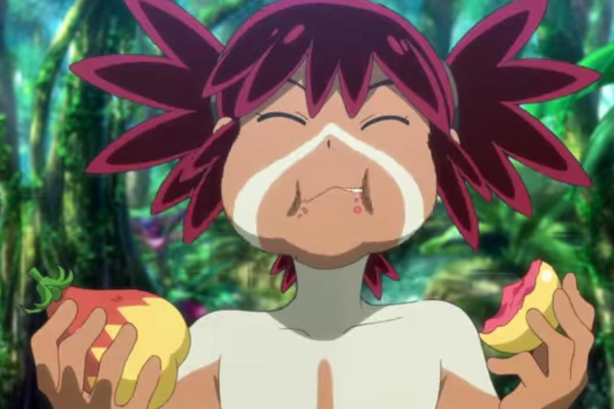 2020年《精灵宝可梦》剧场版，被宝可梦养大的人类小孩儿：可可