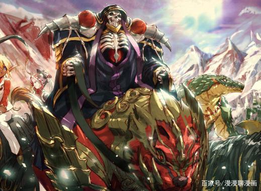 《不死者之王》这部动漫中，老骨是一个略悲催的人物！