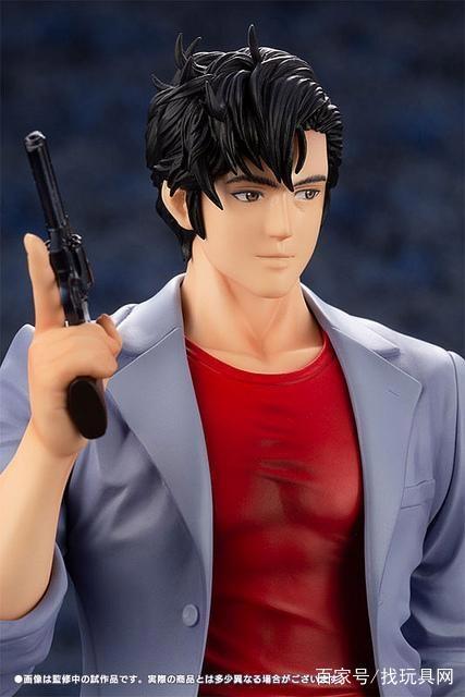 《城市猎人》套西装拿爱枪的冴羽獠来啦！