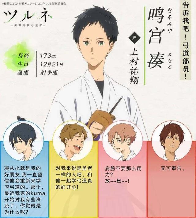 运动番《弦音风舞高中弓道部》京都动画公司制作！