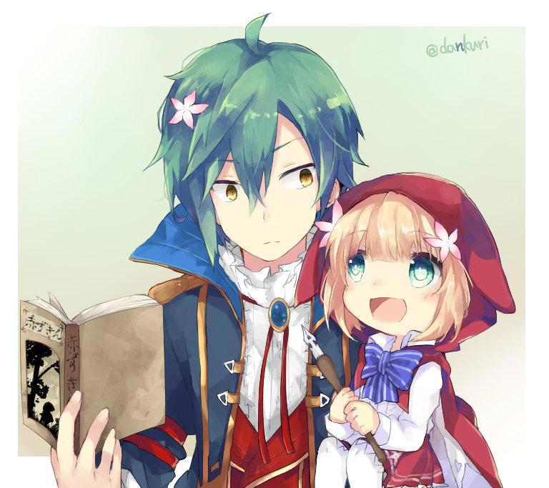 格林笔记，巫女蕾娜插画特辑，这么可爱的公主谁不喜欢