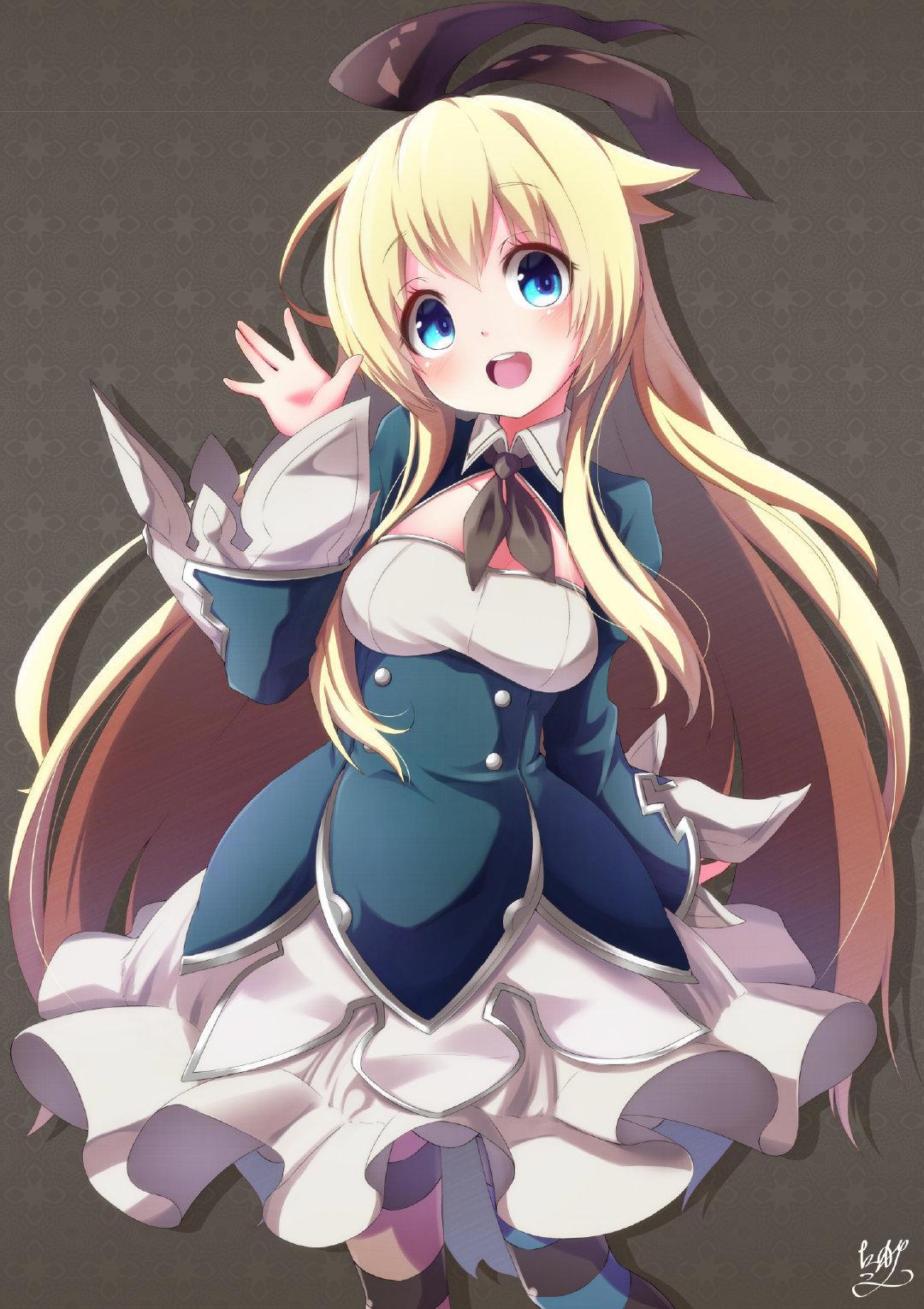 格林笔记，巫女蕾娜插画特辑，这么可爱的公主谁不喜欢