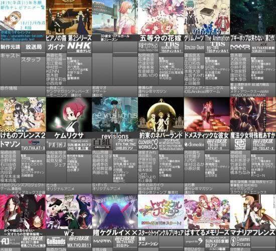 十月新番还在播报，强势19年一月冬季的新番，你准备追哪个番？