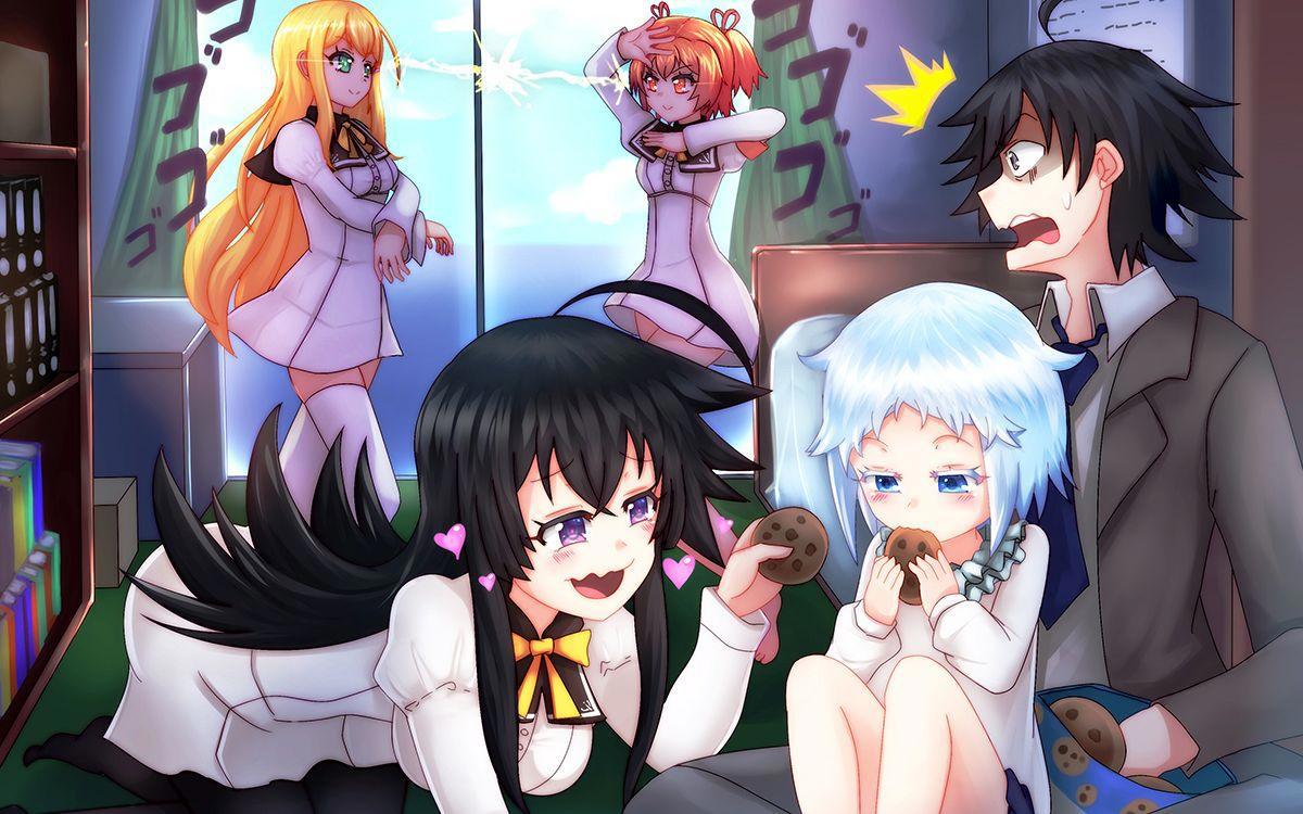 日本动漫里的那些幸运儿，不仅转学到女校，作者还强行给安排老婆