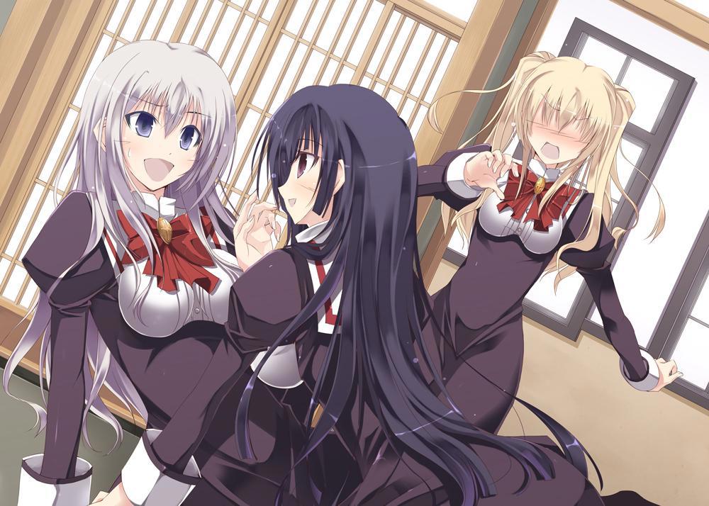 日本动漫里的那些幸运儿，不仅转学到女校，作者还强行给安排老婆