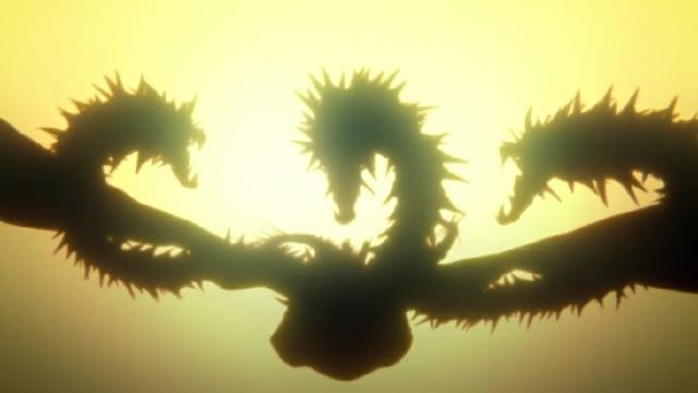 《哥斯拉：噬星者》曝新画面，史上最强基多拉登场，大战哥斯拉