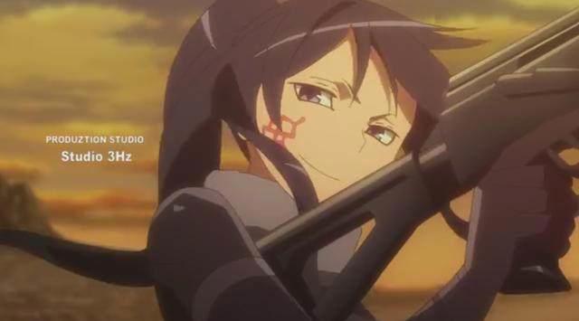 枪与少女，萌系热血番不一样的刀剑神域，被人称之为粉红色恶魔！