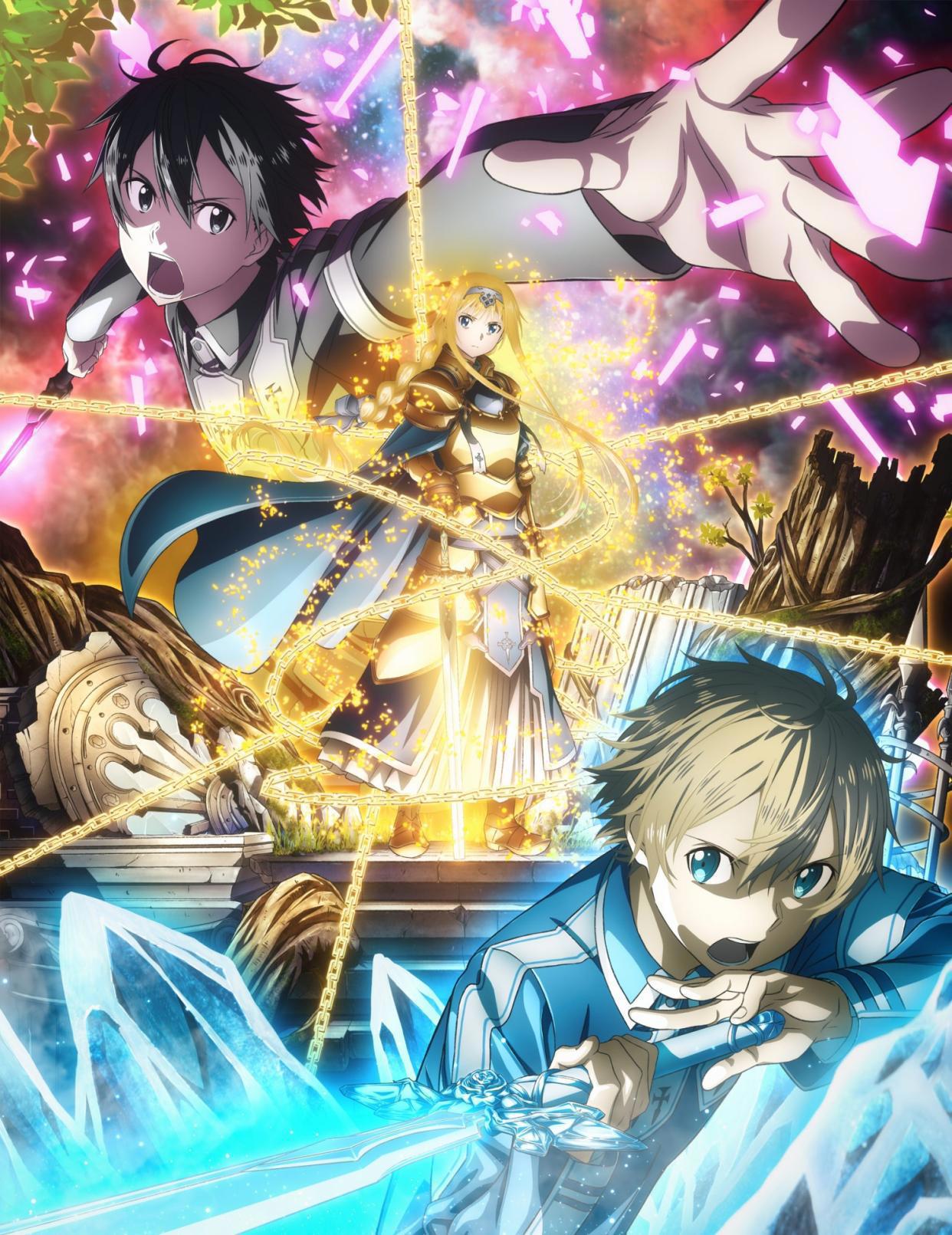 《刀剑神域Alicization》下半公布开播日期，桐人10月重磅回归！