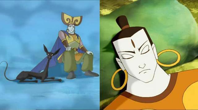 盘点二郎神杨戬在动画中的各种形象，有一个版本好像黄金圣斗士