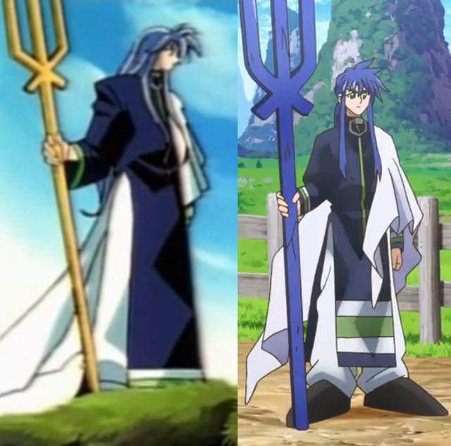 盘点二郎神杨戬在动画中的各种形象，有一个版本好像黄金圣斗士