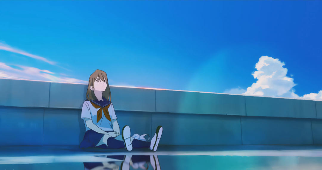 温柔治愈的氛围感人物插画，充满透明感与空气感的色彩魅力