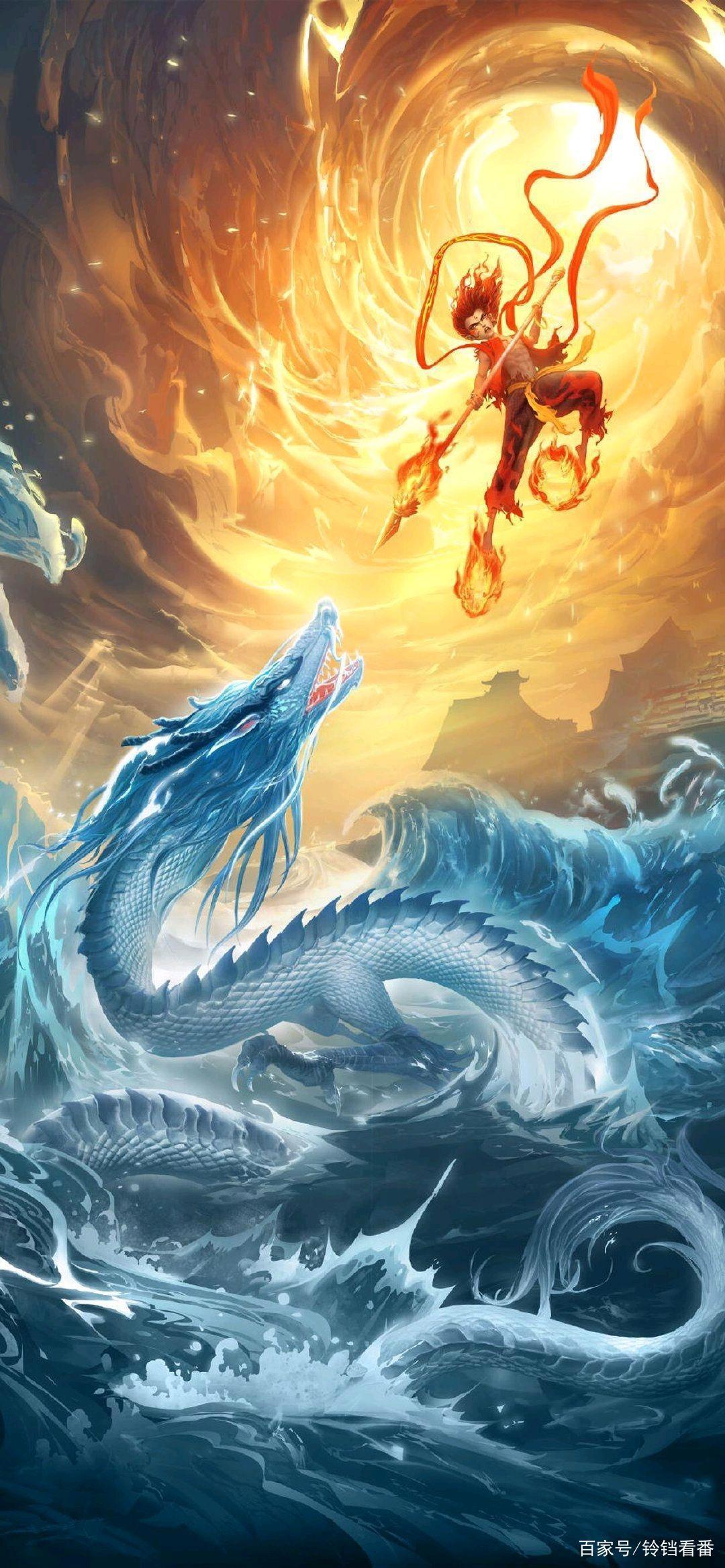 动漫电影内陆票房排行，姜子牙位列其中，哪吒仅得第二