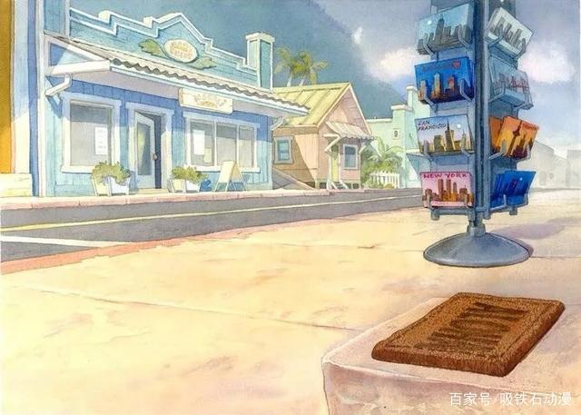 《星际宝贝》、《神偷奶爸》原画场景图，难度初级最宜临摹练习