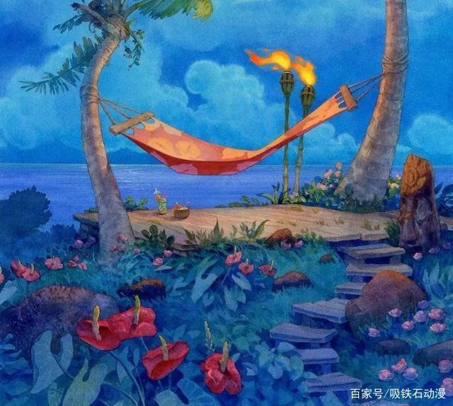 《星际宝贝》、《神偷奶爸》原画场景图，难度初级最宜临摹练习