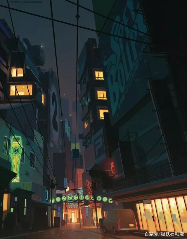 《星际宝贝》、《神偷奶爸》原画场景图，难度初级最宜临摹练习