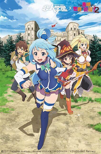 联动定档1.20！《非人学园》x《为美好的世界献上祝福！2》