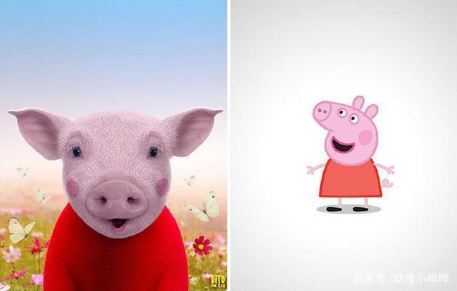 童年动漫人物闯入现实，哆啦A梦变“蓝猫”，还是小猪佩奇最萌呆