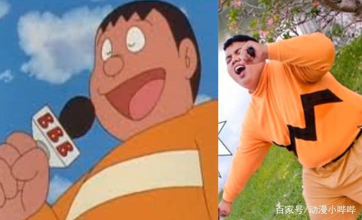 《哆啦A梦》电影版，胖虎神还原，静香笑得更甜，唯独他被毁了！