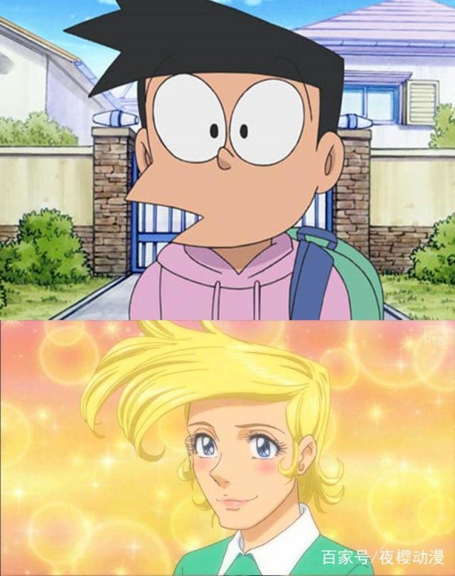 哆啦A梦：美颜最过分的一集，胖虎变成了俊男，蓝胖子换脸又换身