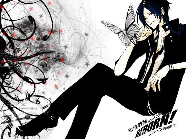 是六道骸，让我对《家庭教师》这个动漫，从喜欢变成了热爱