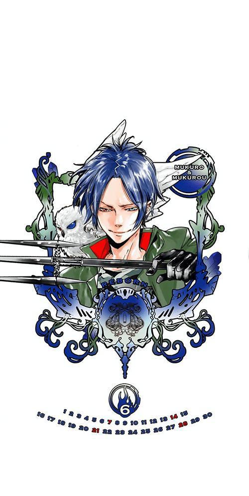 《家庭教师》动漫月历：1~7月的代表人物