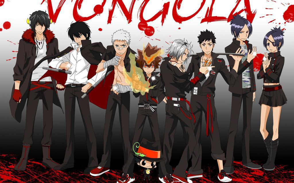 动漫《家庭教师》里各种死气炎最强的七人（仅限动画tv版出场）