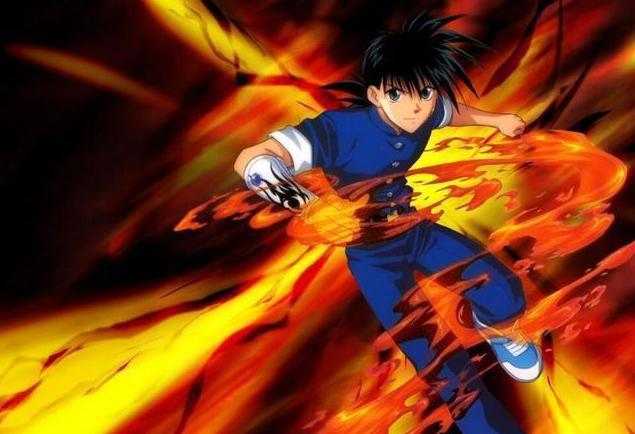 日媒投票，动画中最受欢迎的操纵火炎的动画角色排行，杏寿郎第三