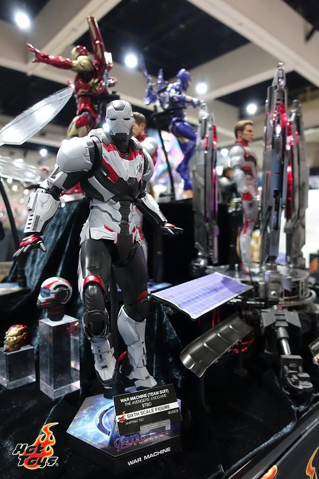 sdcc圣地亚哥动漫展，hottoys展位情报，复仇者联盟4新品大公开