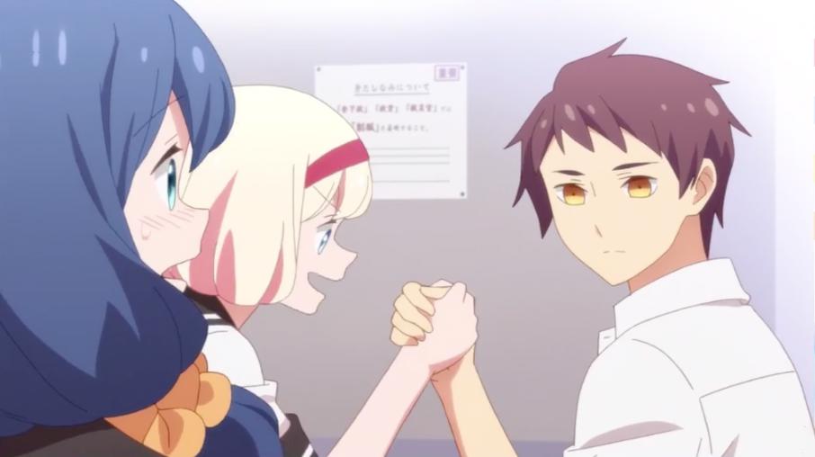 动漫中的“钢铁直男”，你脸这么红，一定是忍着没有去上厕所吧？