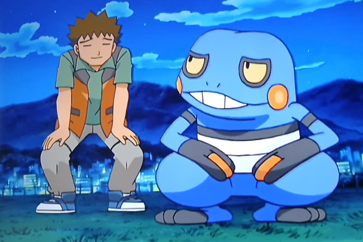 小刚的不良蛙多次救他于危难，又默默打退火箭队，真是可靠的伙伴