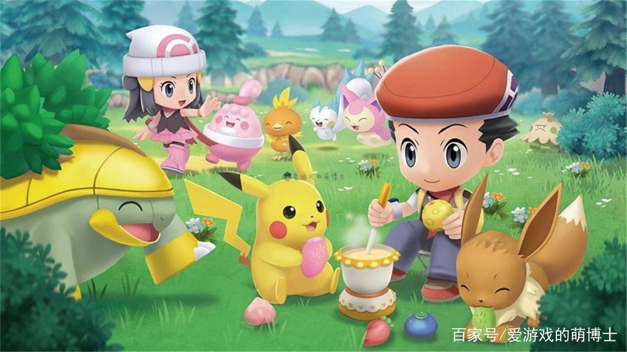 节目效果爆炸，《宝可梦：晶灿钻石》主播同时遇到两只异色精灵