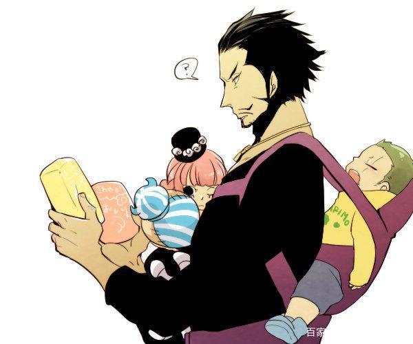 海贼王：第一剑豪鹰眼化身奶爸，带孩子专业度号称世界最强
