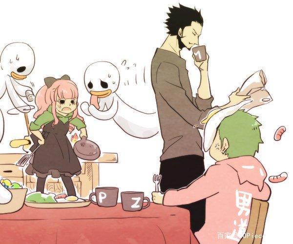 海贼王：第一剑豪鹰眼化身奶爸，带孩子专业度号称世界最强