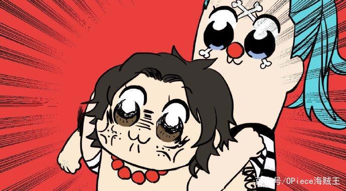 海贼王趣图：路飞穿淡黄长裙出场！索隆再次化身奶爸