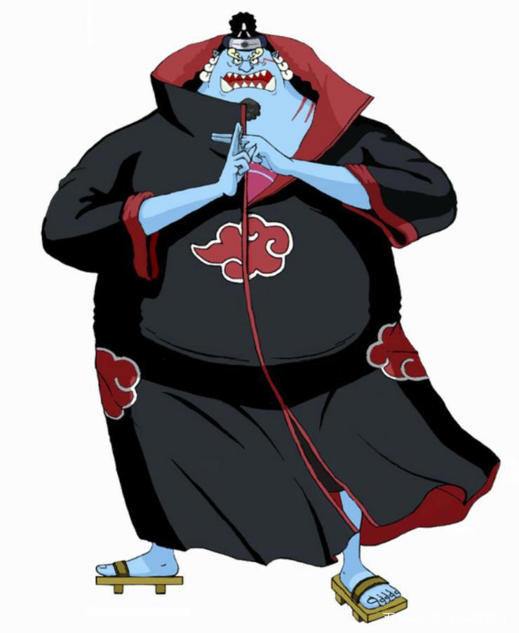 海贼王动漫联动：索隆、山治成忍者；女帝、路飞化身为波妞、宗介