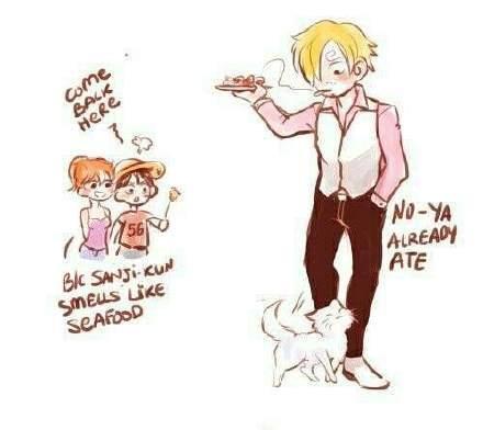 海贼王趣图：阿普取代路飞成为第七皇！明哥化身美少女战士