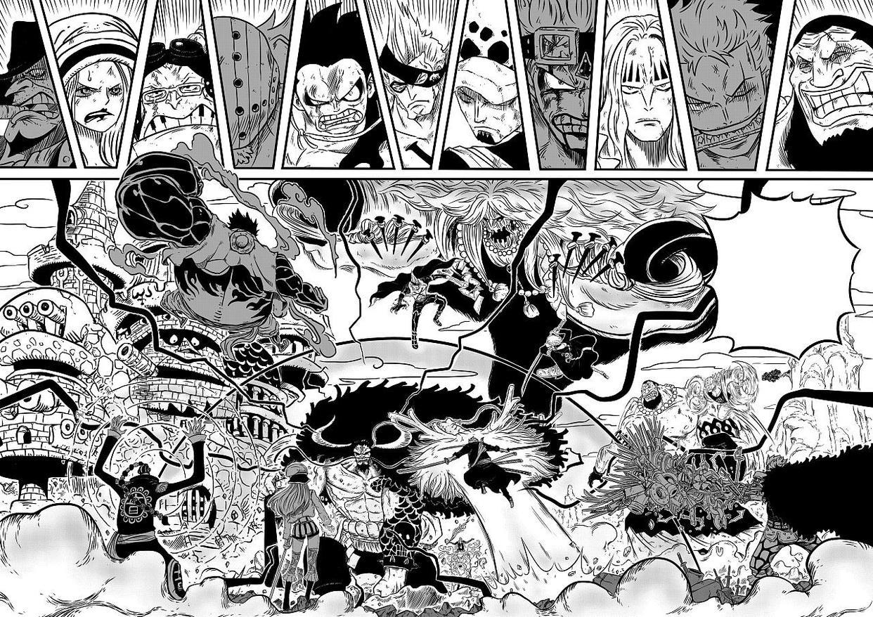 海米自制海贼王1000话：双皇大战11位超新星，场面震撼恐超过原作