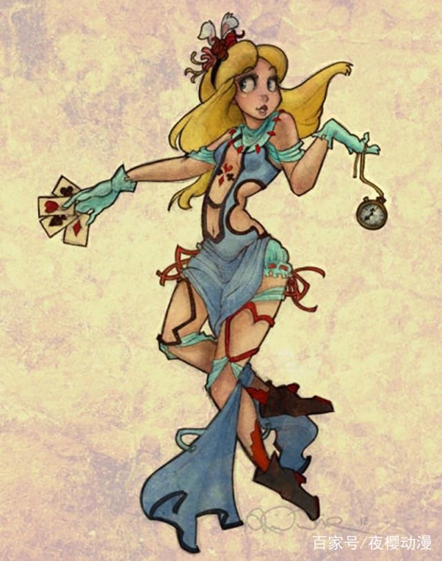 当迪士尼公主变游戏角色，梅莉达从射手变近战，乐佩公主是个法师