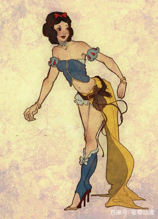 当迪士尼公主变游戏角色，梅莉达从射手变近战，乐佩公主是个法师